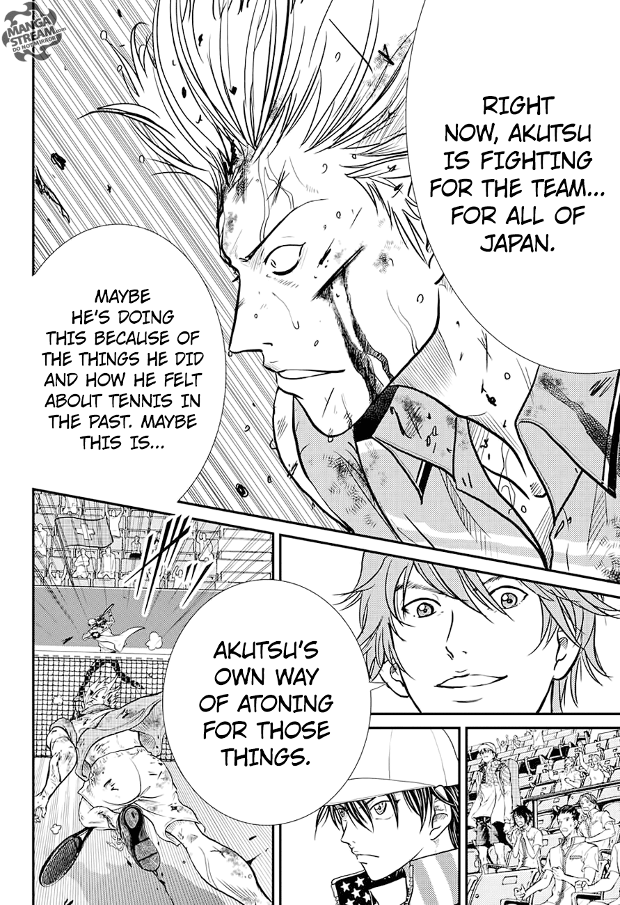 New Prince of Tennis Chapter 224 page 5 - Chapter 224