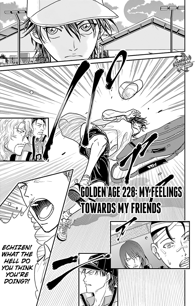 New Prince of Tennis Chapter 228 page 1 - Chapter 228