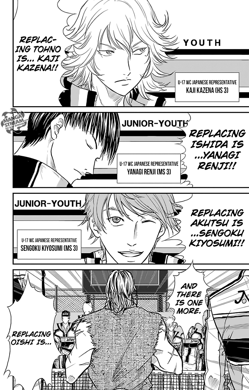 New Prince of Tennis Chapter 228 page 5 - Chapter 228