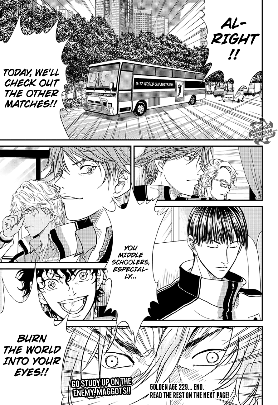 New Prince of Tennis Chapter 229 page 15 - Chapter 229