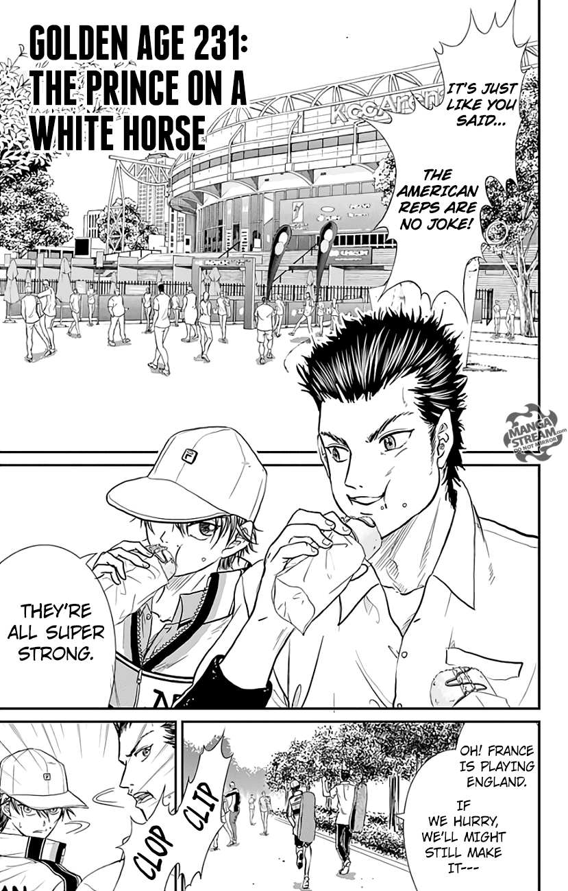New Prince of Tennis Chapter 231 page 1 - Chapter 231