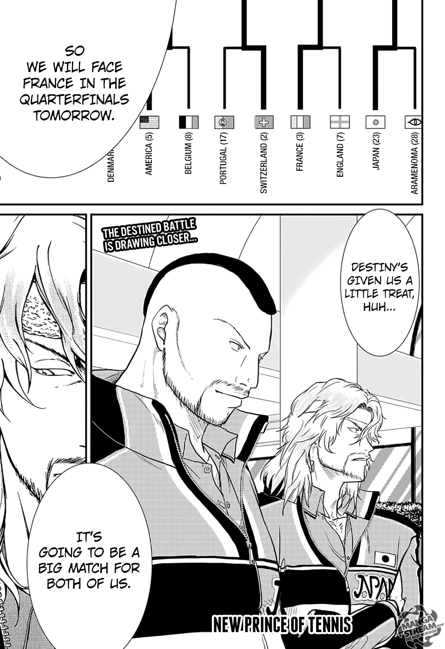 New Prince of Tennis Chapter 232 page 1 - Chapter 232