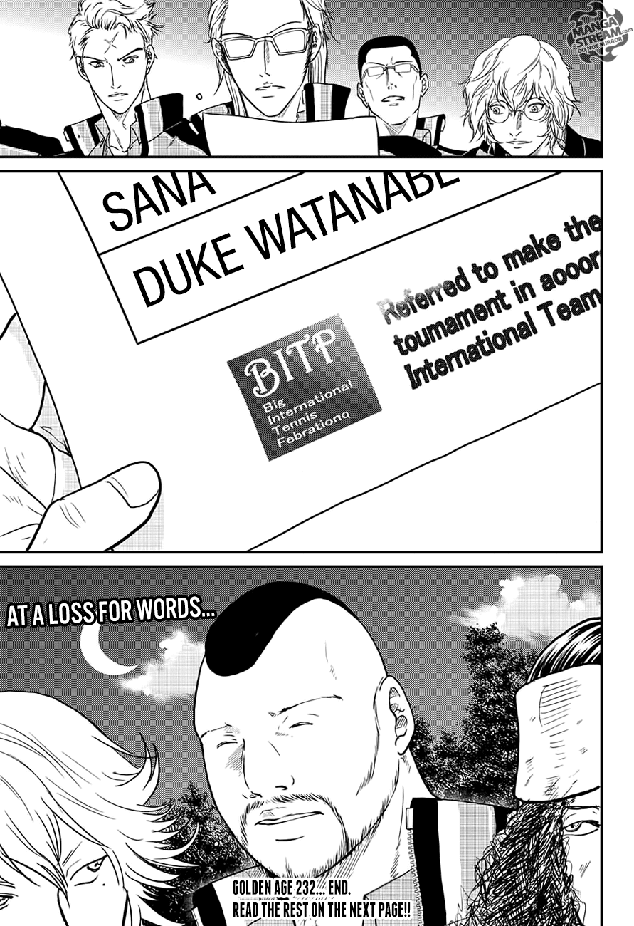 New Prince of Tennis Chapter 232 page 35 - Chapter 232