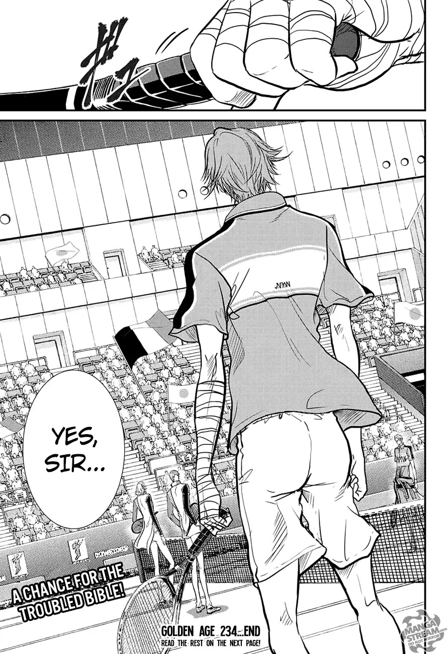 New Prince of Tennis Chapter 234 page 16 - Chapter 234: Melbourne Collection