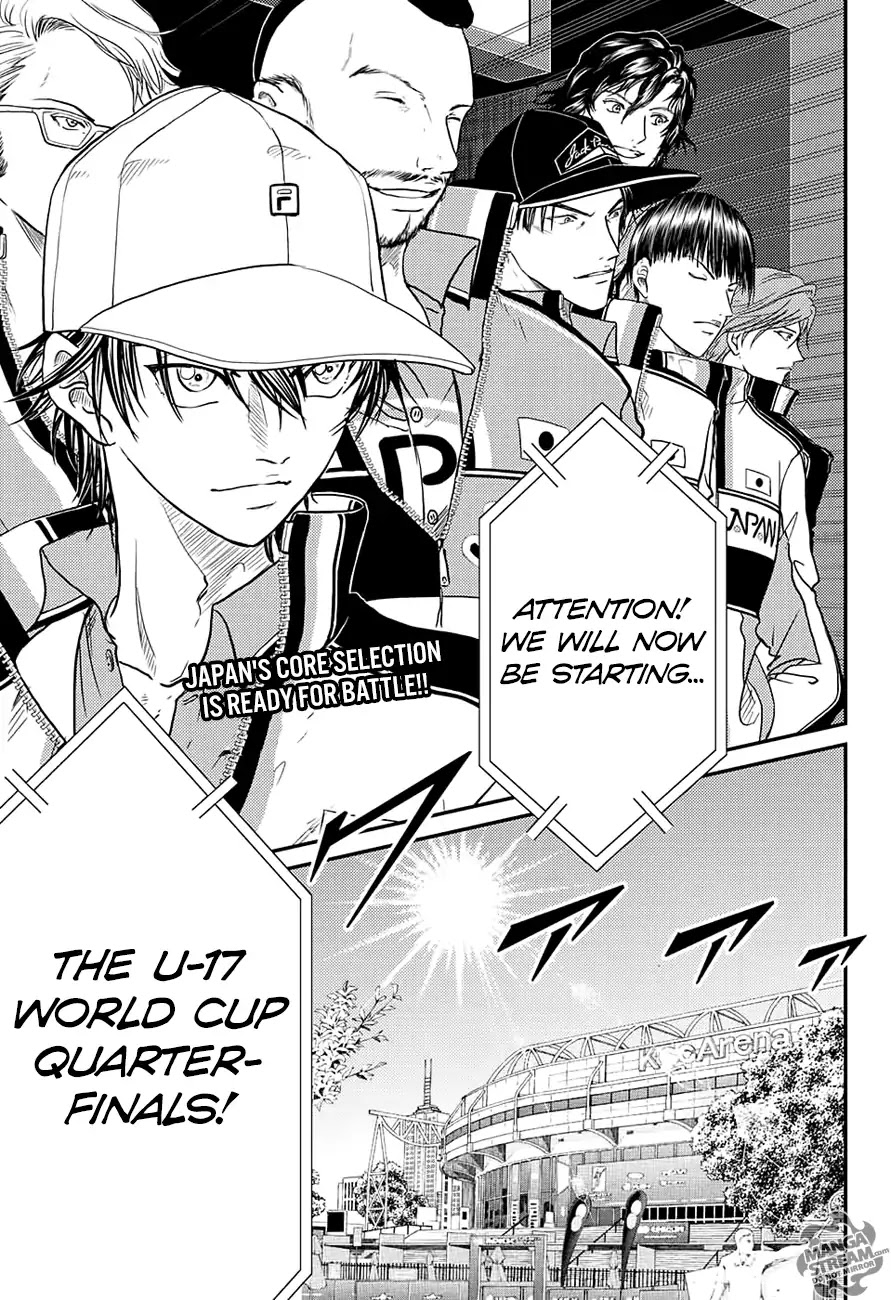 New Prince of Tennis Chapter 234 page 3 - Chapter 234: Melbourne Collection