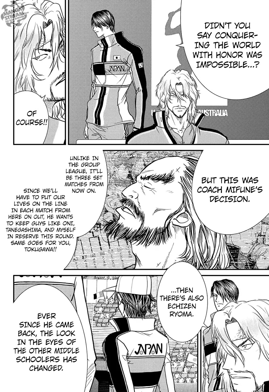 New Prince of Tennis Chapter 234 page 5 - Chapter 234: Melbourne Collection