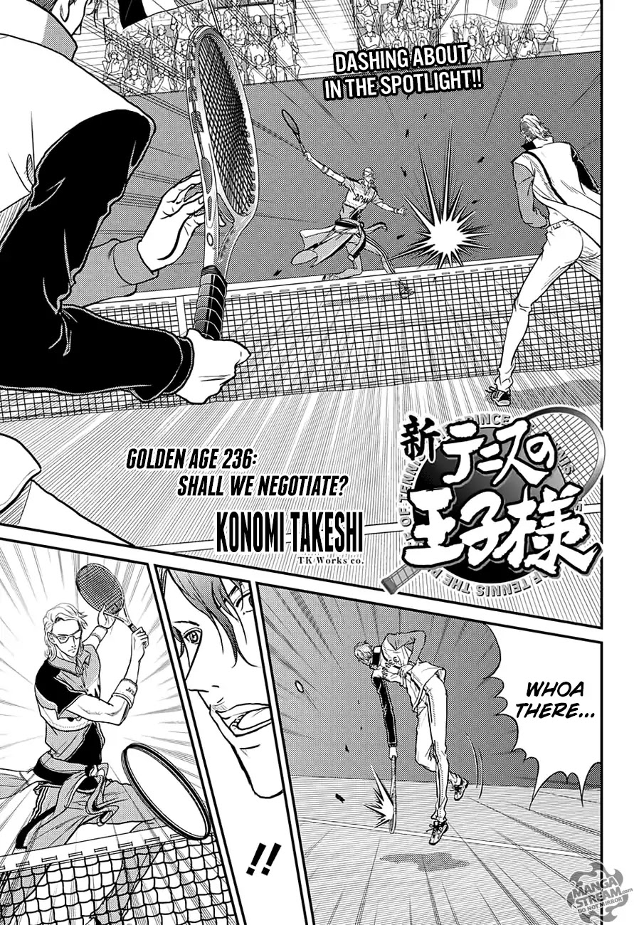 New Prince of Tennis Chapter 236 page 1 - Chapter 236: Shall We Negotiate?