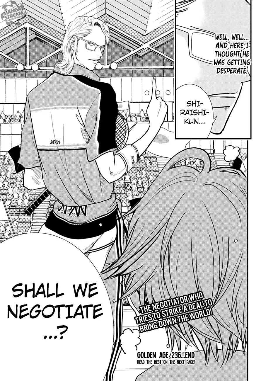 New Prince of Tennis Chapter 236 page 13 - Chapter 236: Shall We Negotiate?