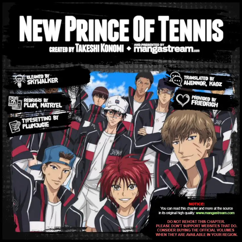 New Prince of Tennis Chapter 236 page 2 - Chapter 236: Shall We Negotiate?