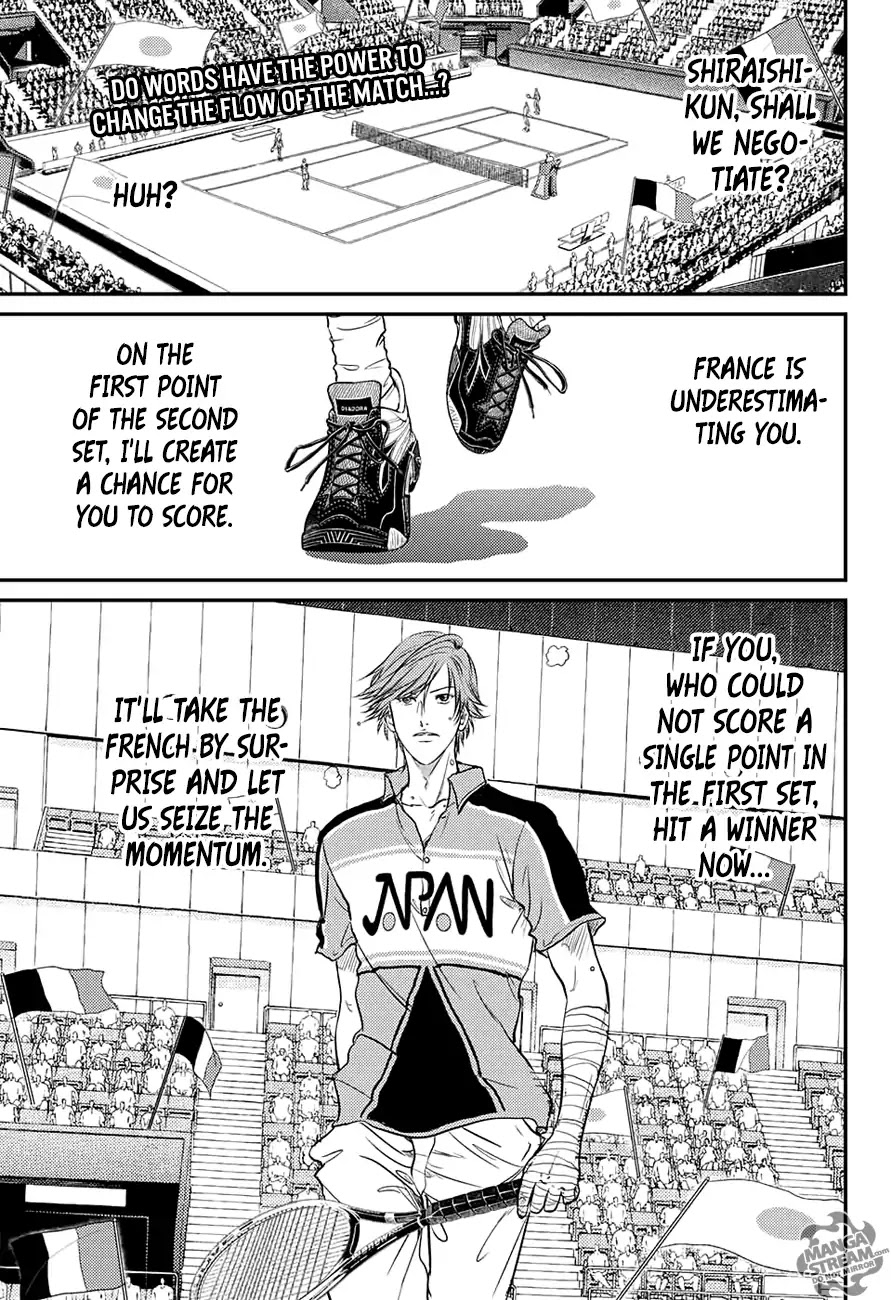New Prince of Tennis Chapter 237 page 1 - Chapter 237: So Attack