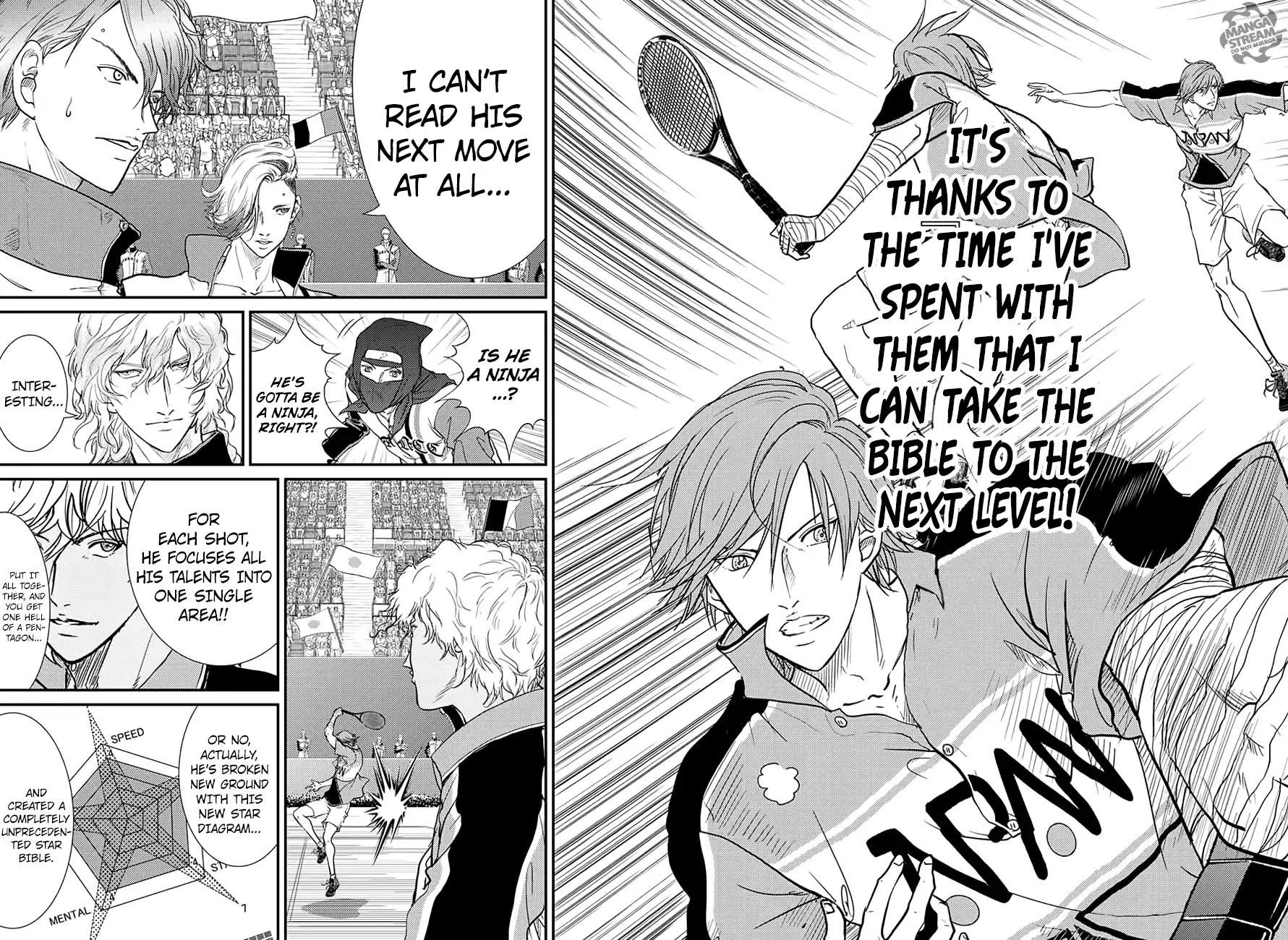 New Prince of Tennis Chapter 238 page 13 - Chapter 238: Five Options