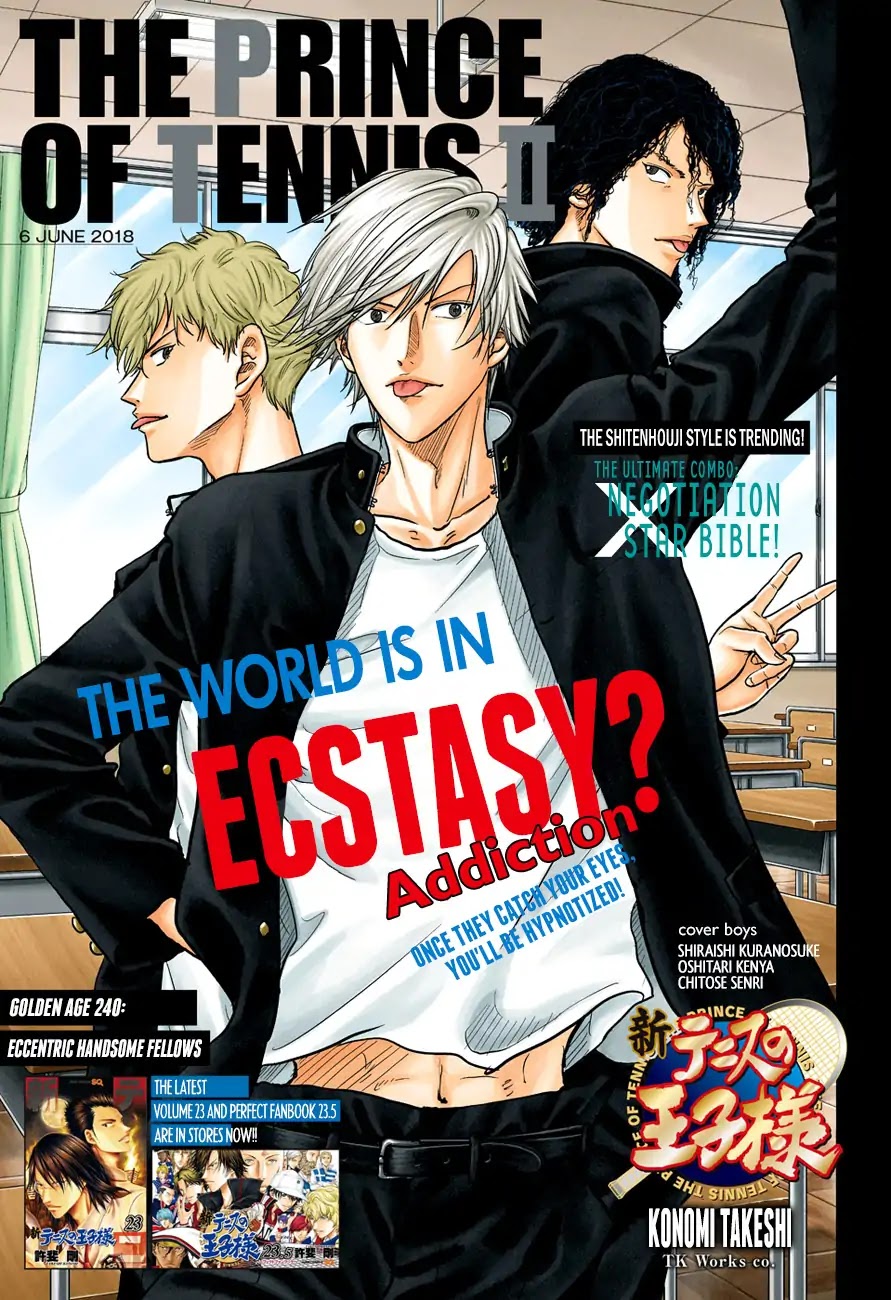 New Prince of Tennis Chapter 240 page 1 - Chapter 240: Accentric Handsome Fellows