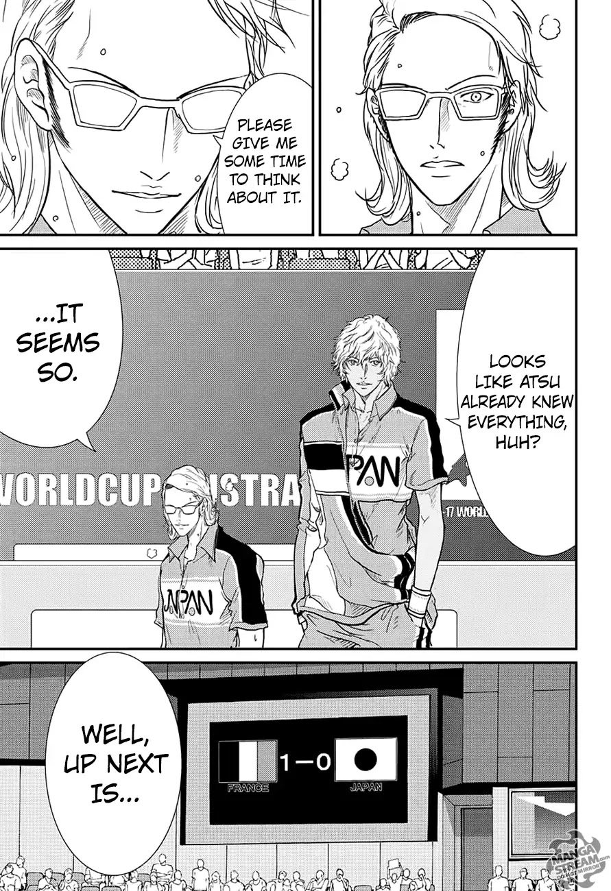 New Prince of Tennis Chapter 241 page 15 - Chapter 241: The Last Negotiation
