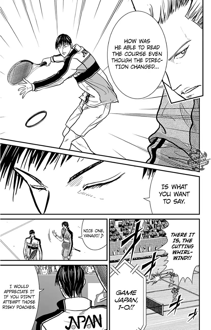 New Prince of Tennis Chapter 242 page 13 - Chapter 242: Unforgivable