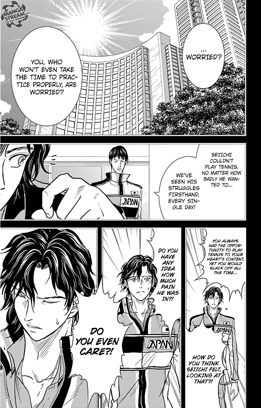 New Prince of Tennis Chapter 242 page 15 - Chapter 242: Unforgivable