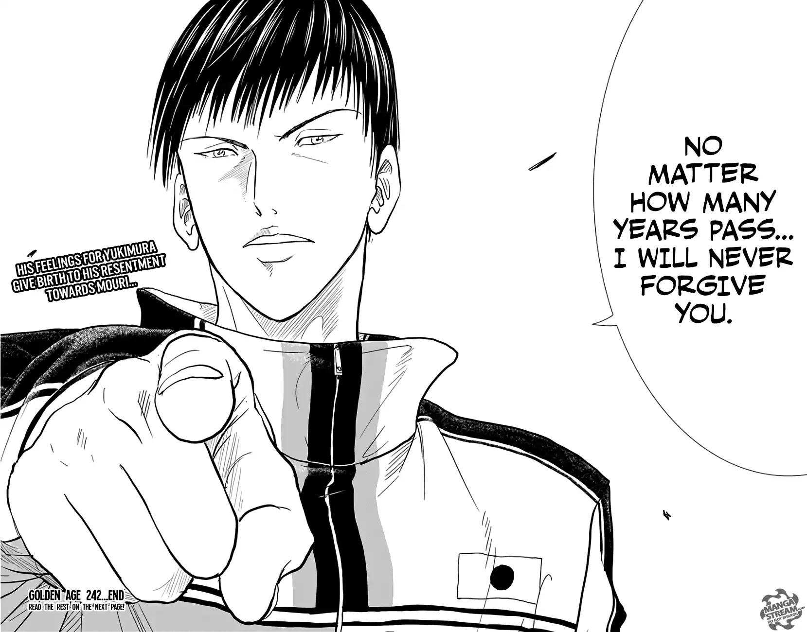 New Prince of Tennis Chapter 242 page 16 - Chapter 242: Unforgivable