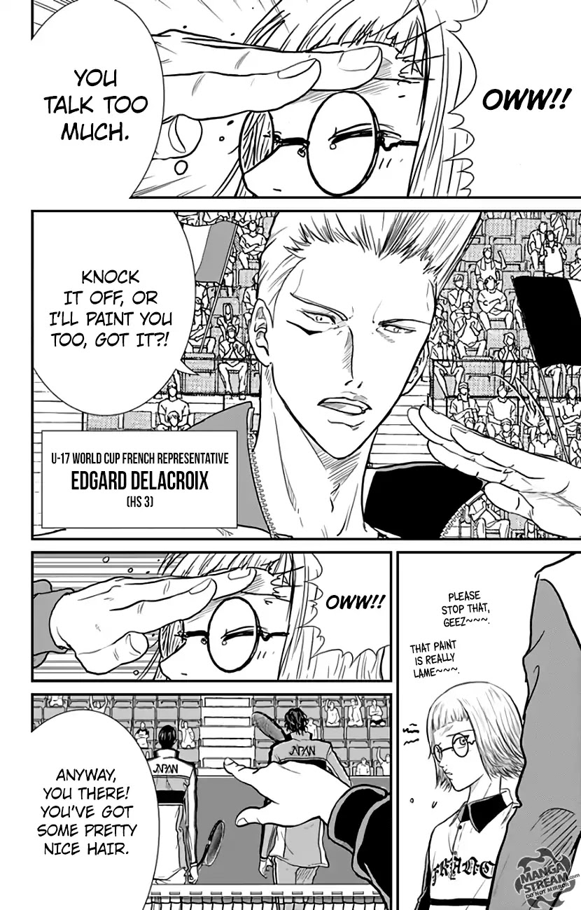 New Prince of Tennis Chapter 242 page 8 - Chapter 242: Unforgivable