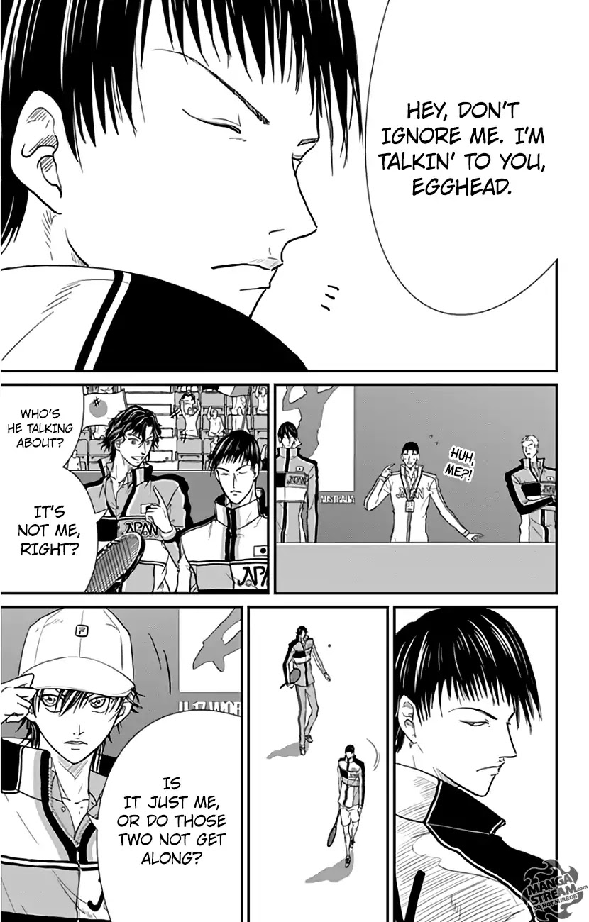 New Prince of Tennis Chapter 242 page 9 - Chapter 242: Unforgivable