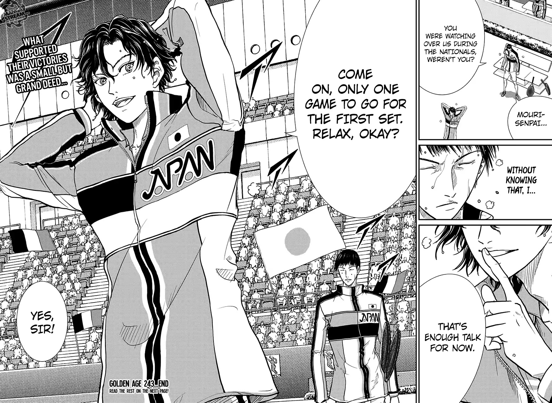 New Prince of Tennis Chapter 243 page 15 - Chapter 243: The Sports Drink Fairy