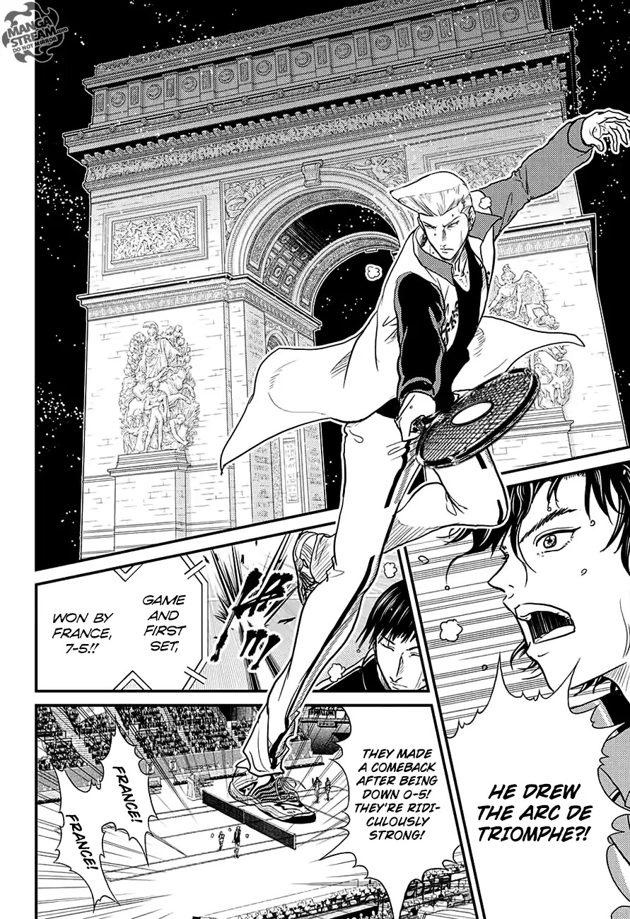 New Prince of Tennis Chapter 244 page 10 - Chapter 244: The Artist of the Court