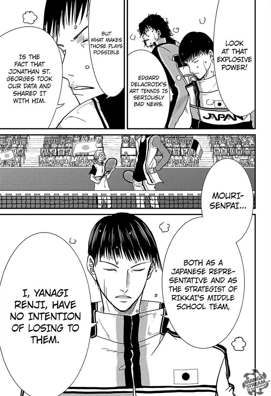 New Prince of Tennis Chapter 244 page 11 - Chapter 244: The Artist of the Court