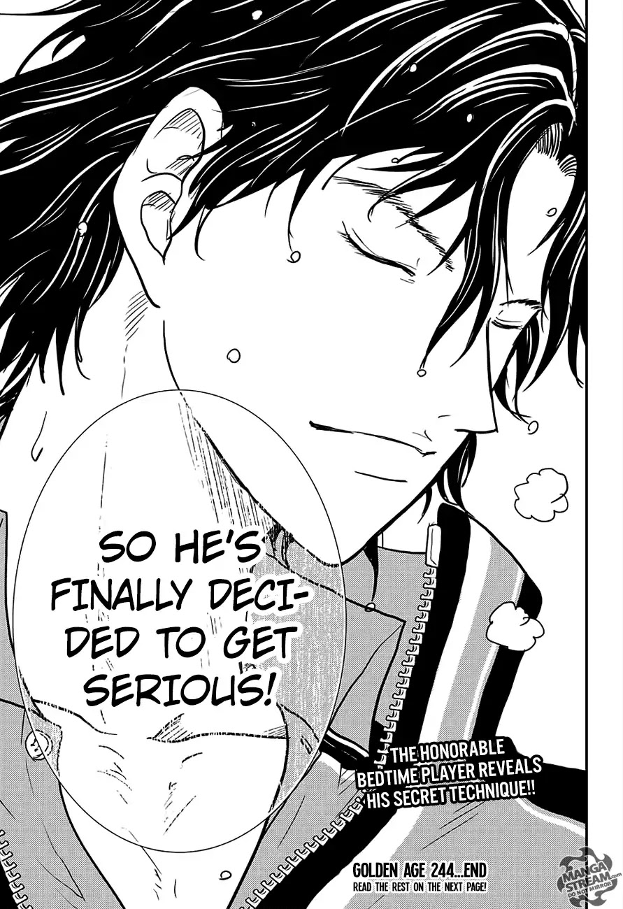 New Prince of Tennis Chapter 244 page 13 - Chapter 244: The Artist of the Court