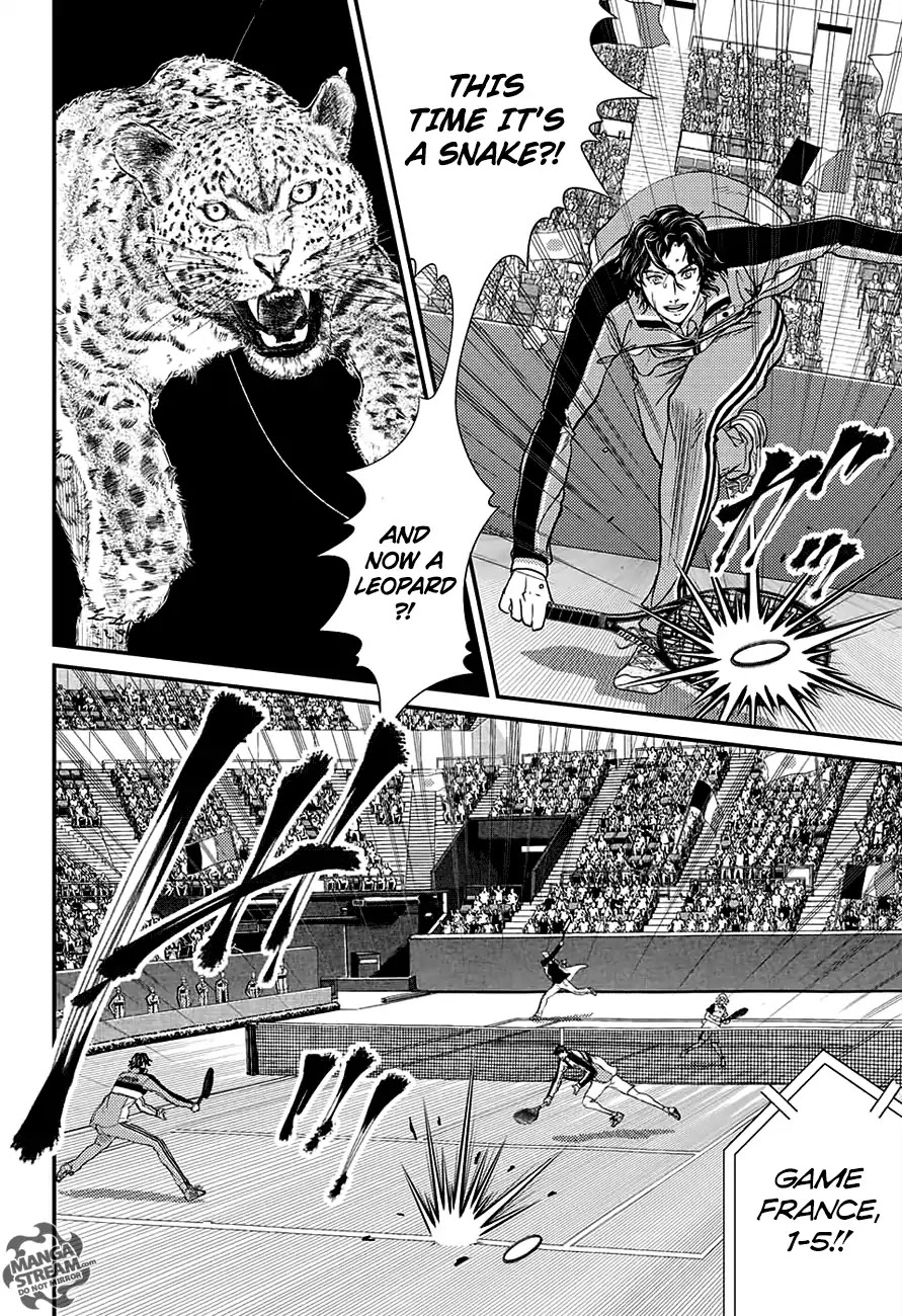 New Prince of Tennis Chapter 244 page 7 - Chapter 244: The Artist of the Court