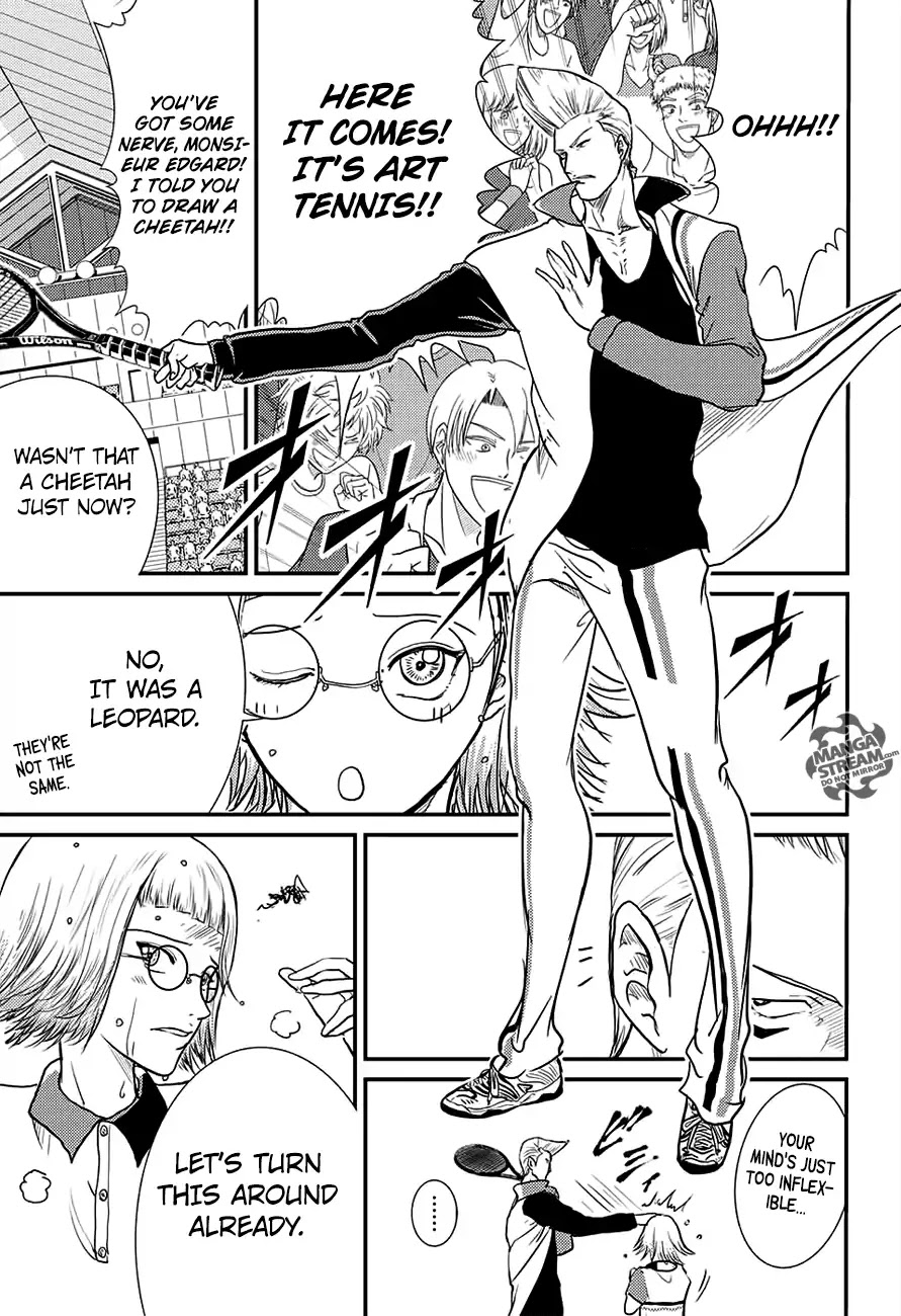 New Prince of Tennis Chapter 244 page 8 - Chapter 244: The Artist of the Court