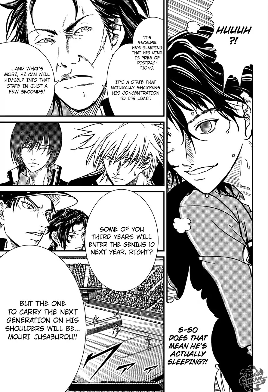 New Prince of Tennis Chapter 245 page 10 - Chapter 245: Gather the Data!