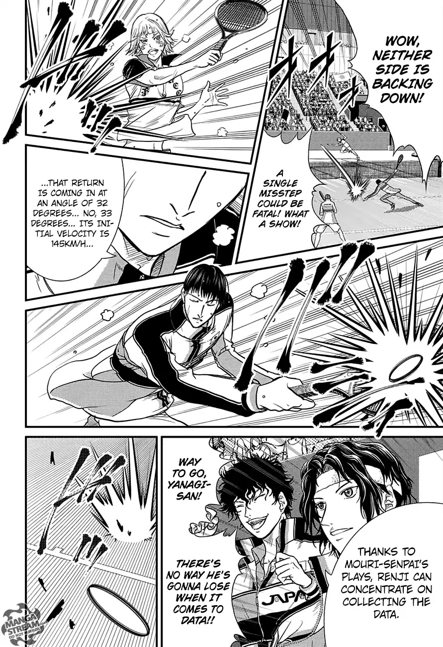 New Prince of Tennis Chapter 245 page 16 - Chapter 245: Gather the Data!