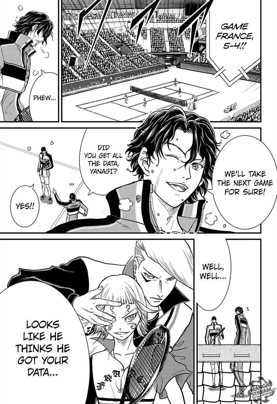 New Prince of Tennis Chapter 245 page 17 - Chapter 245: Gather the Data!