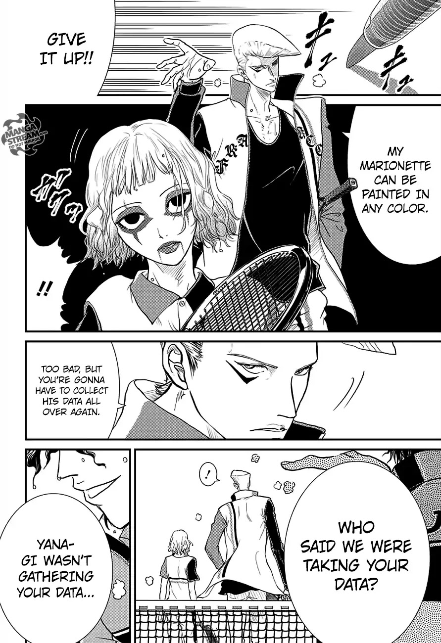 New Prince of Tennis Chapter 245 page 18 - Chapter 245: Gather the Data!