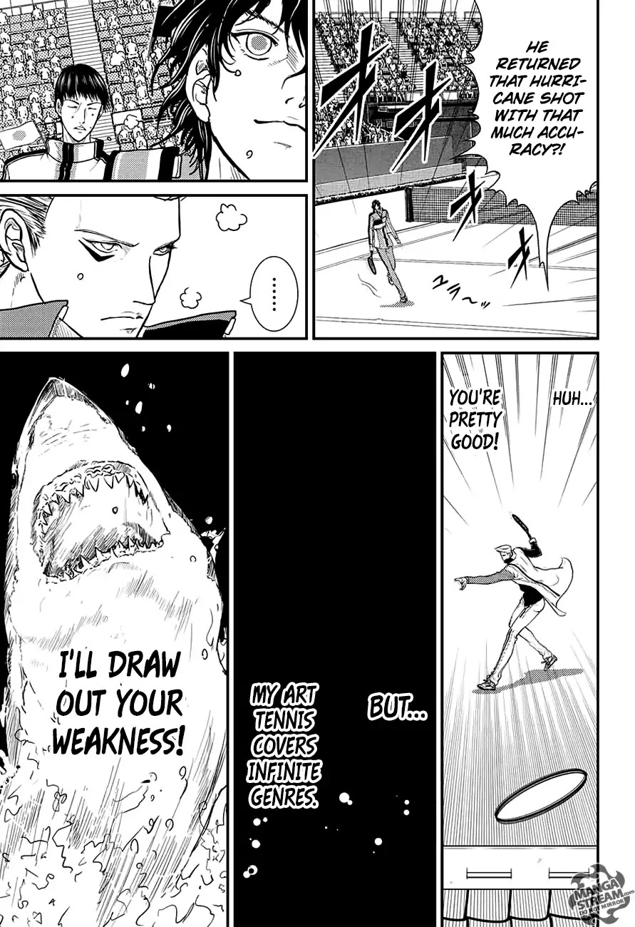 New Prince of Tennis Chapter 245 page 6 - Chapter 245: Gather the Data!