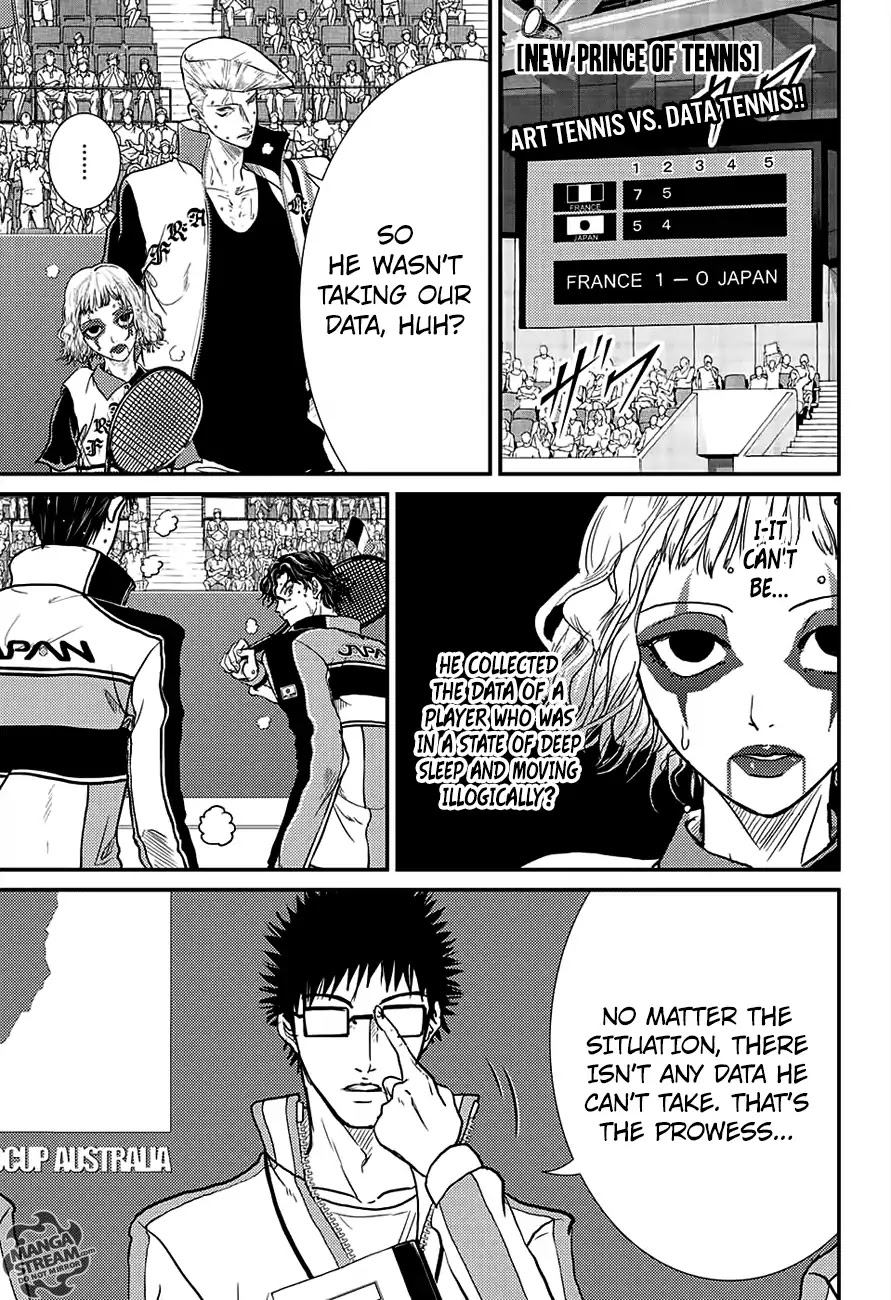 New Prince of Tennis Chapter 246 page 1 - Chapter 246: The Supremacy of Data