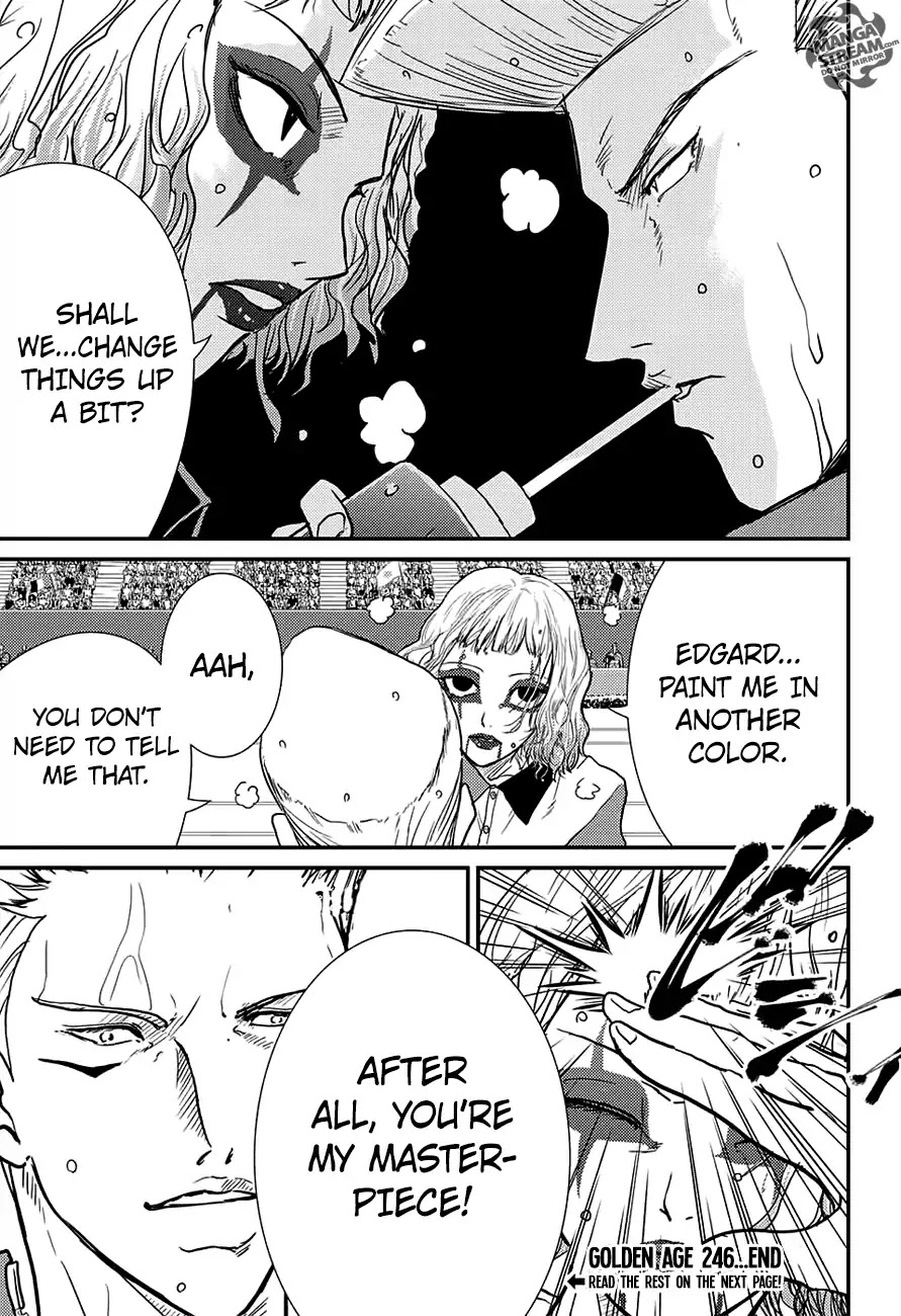 New Prince of Tennis Chapter 246 page 11 - Chapter 246: The Supremacy of Data