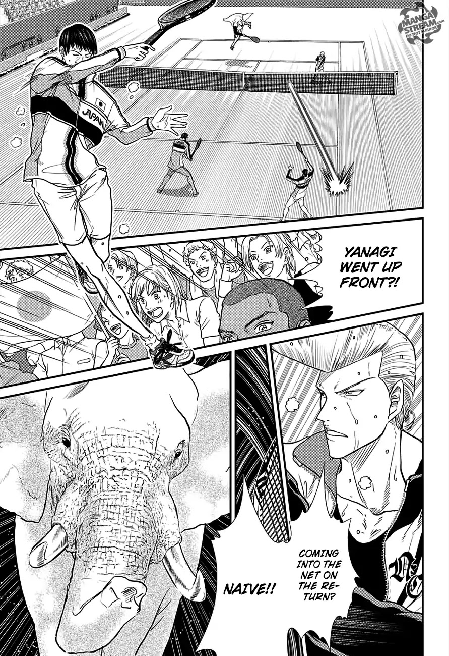 New Prince of Tennis Chapter 246 page 4 - Chapter 246: The Supremacy of Data