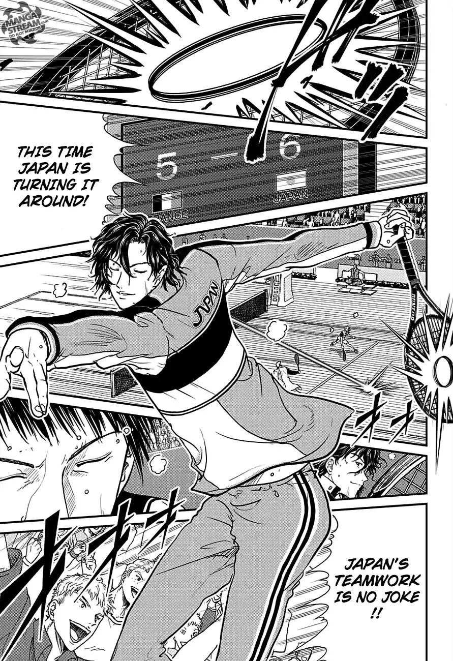 New Prince of Tennis Chapter 246 page 8 - Chapter 246: The Supremacy of Data