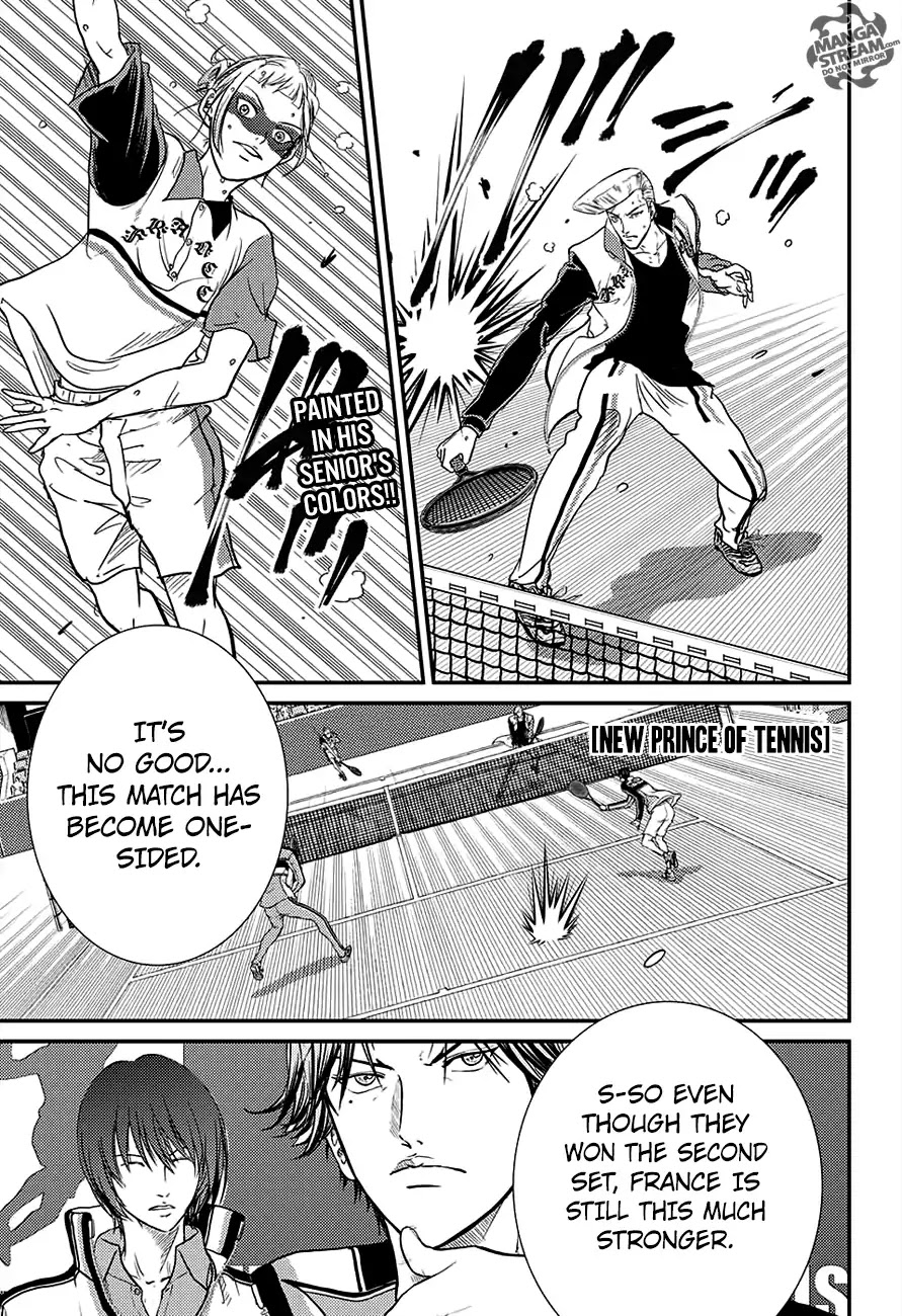 New Prince of Tennis Chapter 247 page 1 - Chapter 247: Even in Defeat...