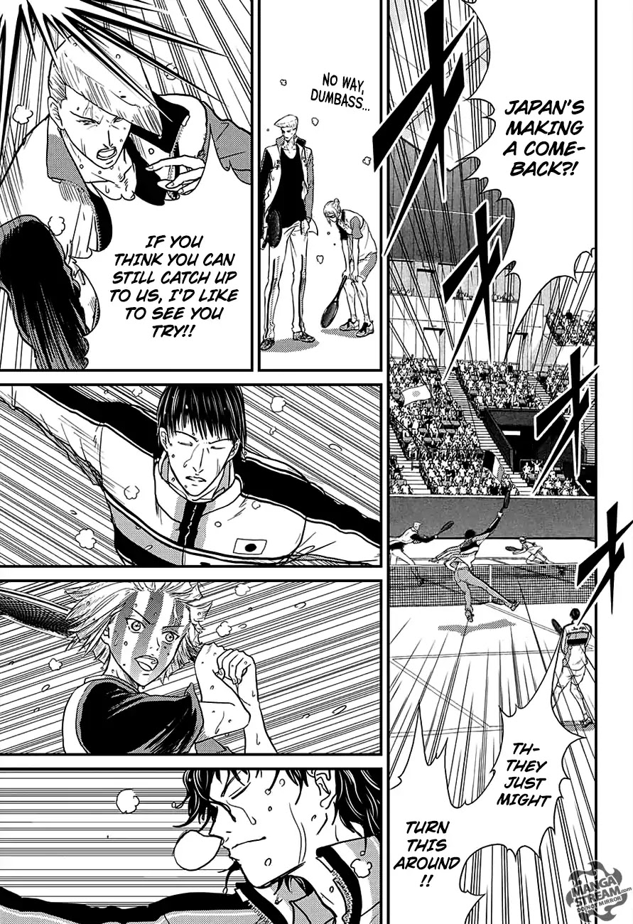 New Prince of Tennis Chapter 247 page 14 - Chapter 247: Even in Defeat...