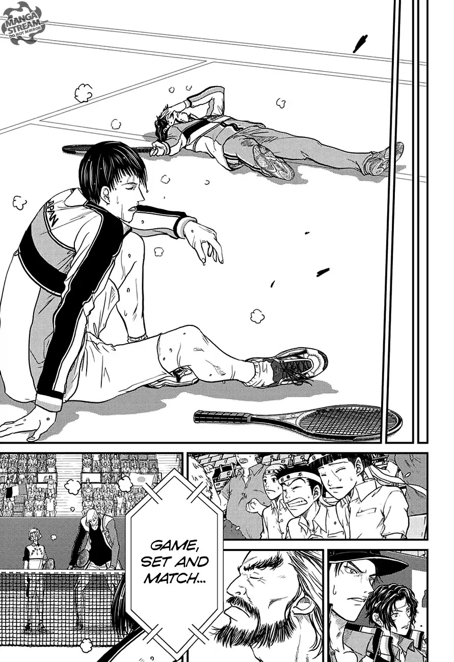 New Prince of Tennis Chapter 247 page 16 - Chapter 247: Even in Defeat...