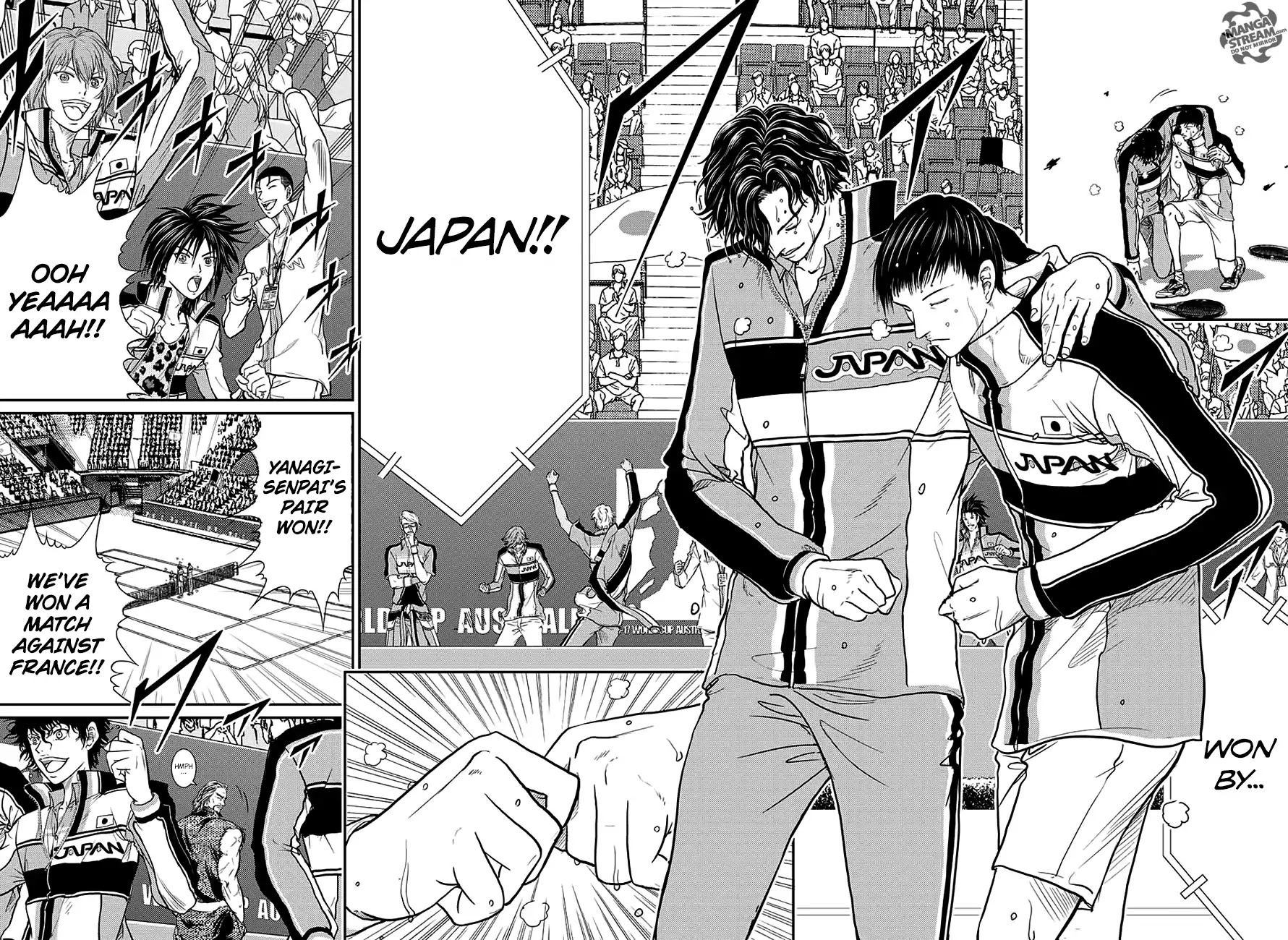 New Prince of Tennis Chapter 247 page 17 - Chapter 247: Even in Defeat...