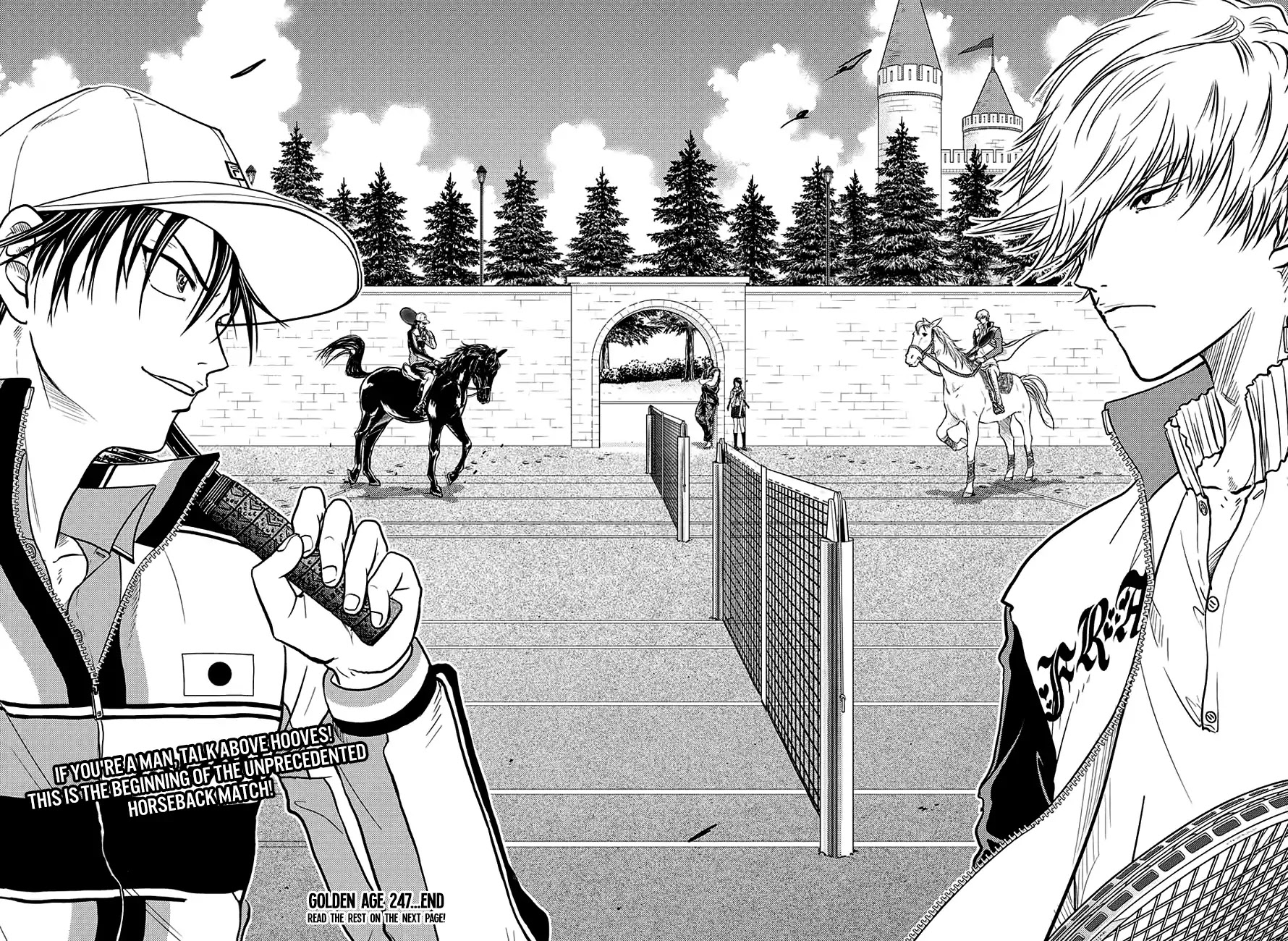 New Prince of Tennis Chapter 247 page 20 - Chapter 247: Even in Defeat...
