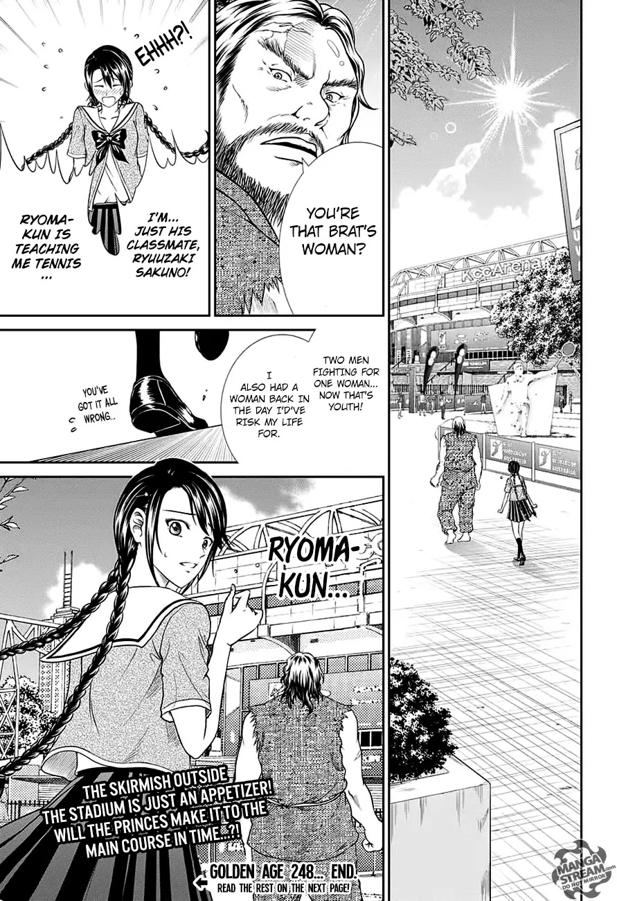New Prince of Tennis Chapter 248 page 13 - Chapter 248: Prince VS. Prince