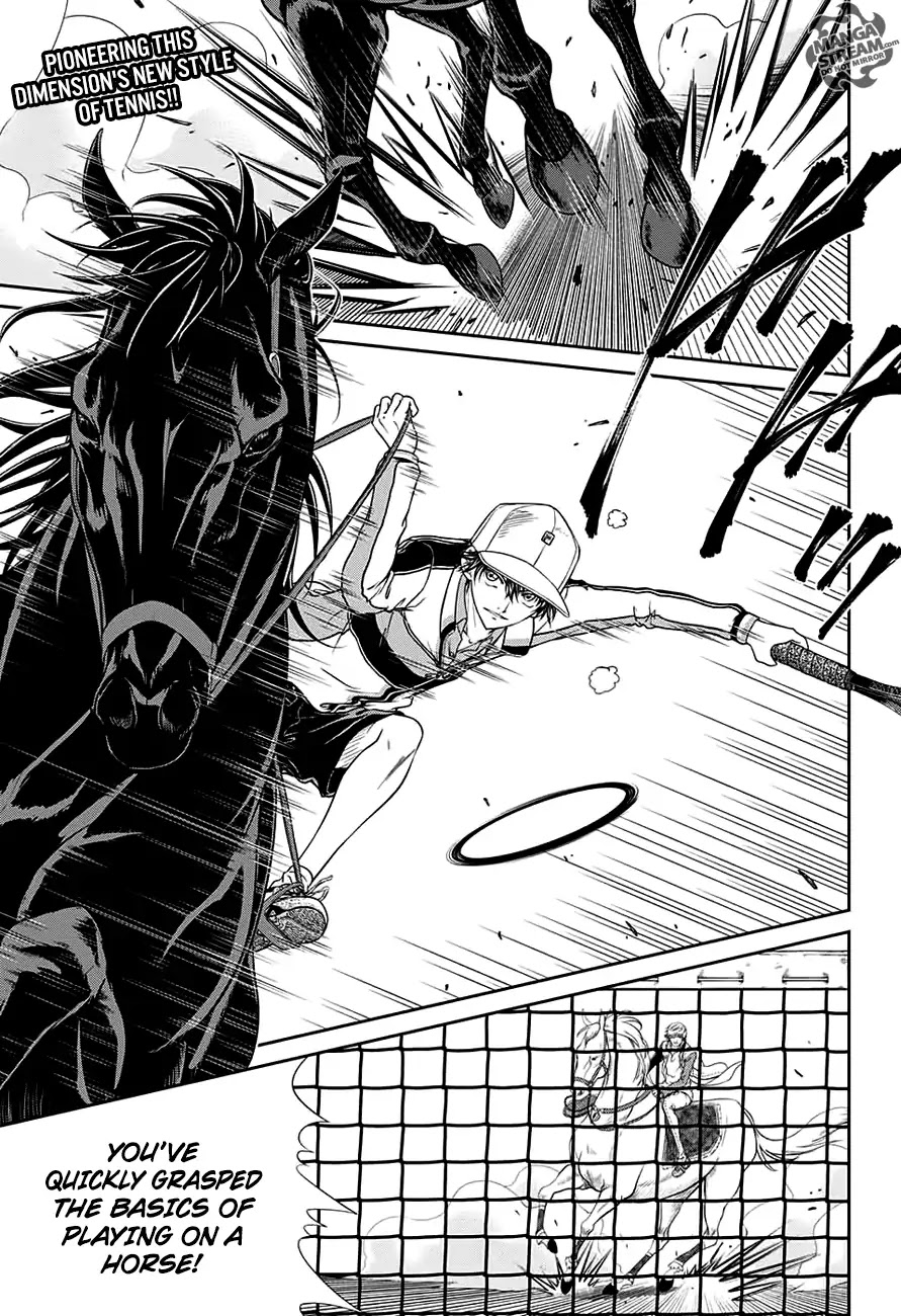 New Prince of Tennis Chapter 250 page 1 - Chapter 250: One-Point Match