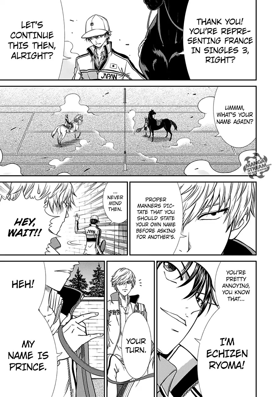 New Prince of Tennis Chapter 250 page 10 - Chapter 250: One-Point Match