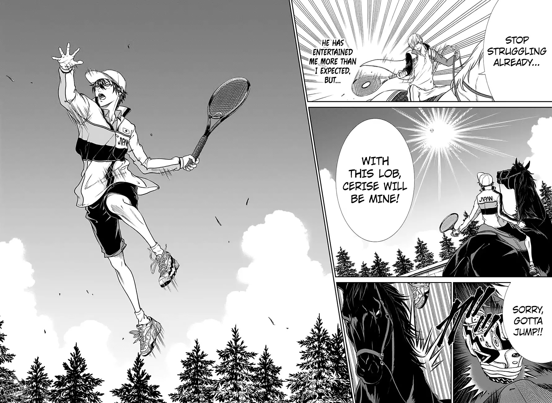New Prince of Tennis Chapter 250 page 7 - Chapter 250: One-Point Match