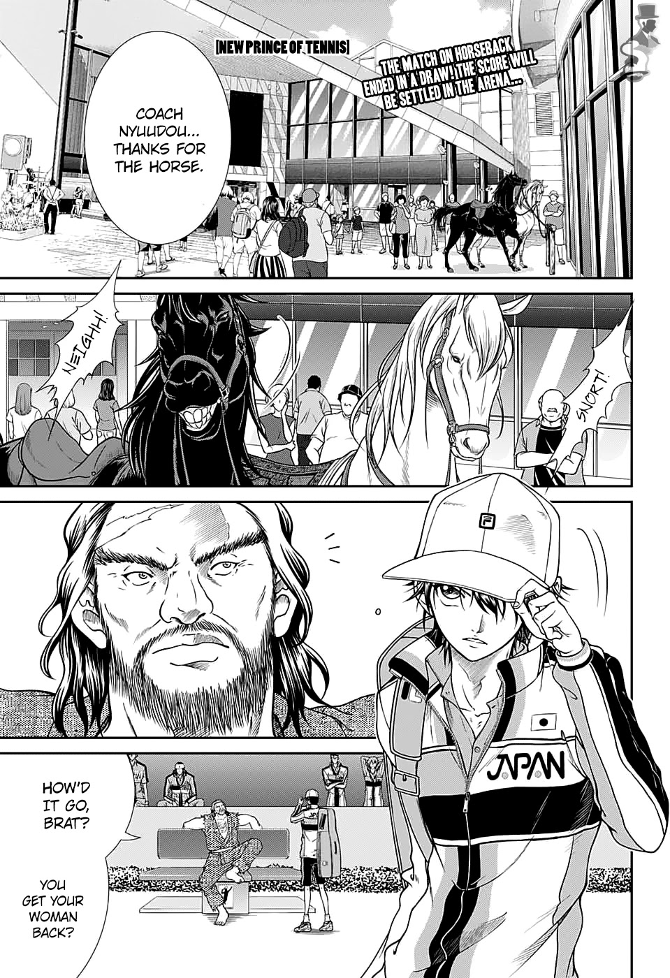 New Prince of Tennis Chapter 251 page 1 - Chapter 251: The Prince of Aces
