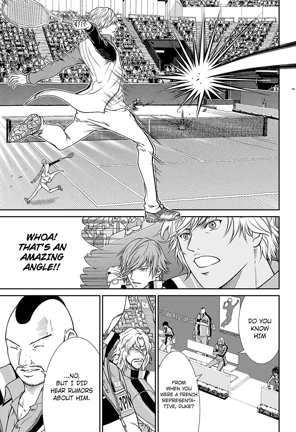 New Prince of Tennis Chapter 251 page 10 - Chapter 251: The Prince of Aces