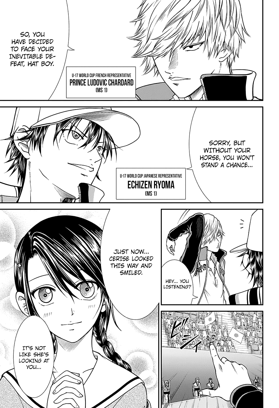 New Prince of Tennis Chapter 251 page 4 - Chapter 251: The Prince of Aces