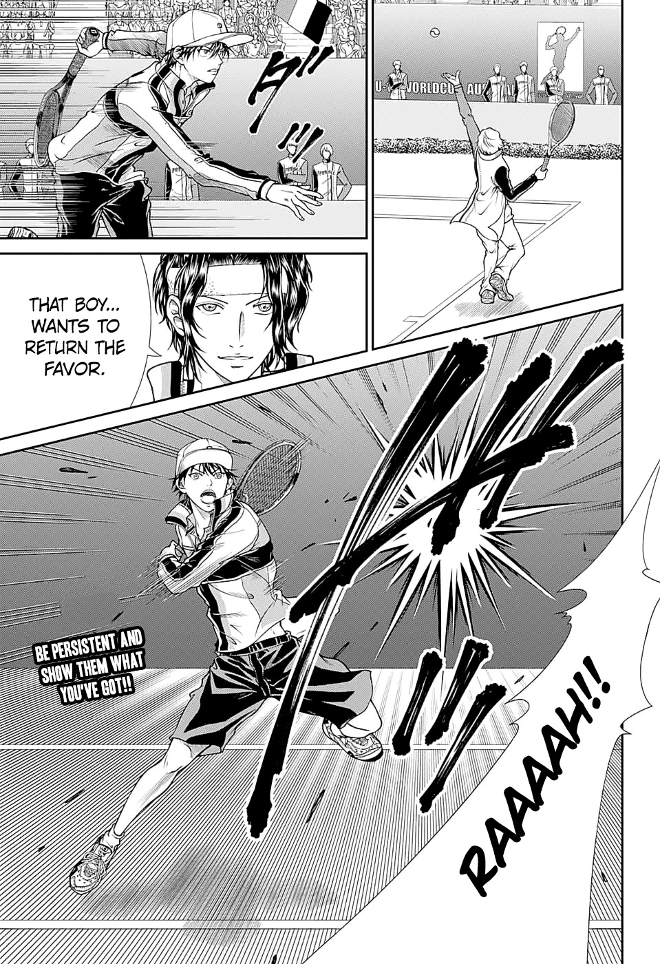 New Prince of Tennis Chapter 252 page 1 - Chapter 252: The Shortest Match